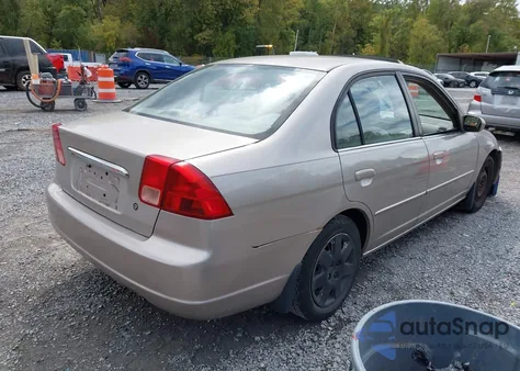 2002 Honda Civic Ex from USA, damaged, VIN 2HGES26722H529370